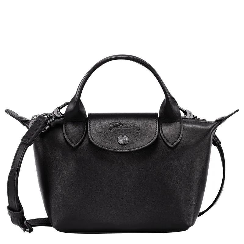 Le Pliage Xtra XS Handbag Black - Leather