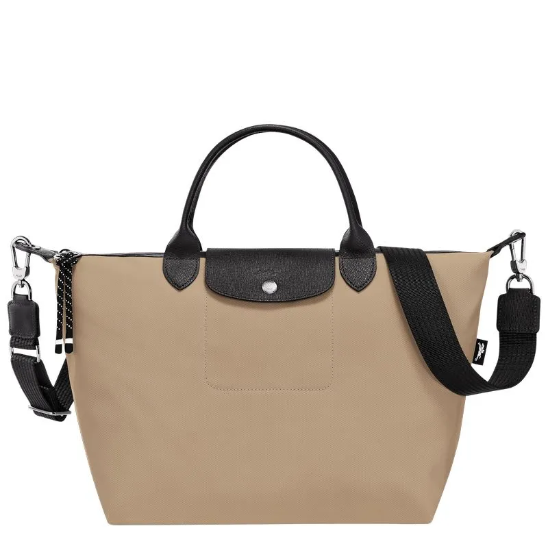 Le Pliage Energy L Handbag Clay - Recycled canvas