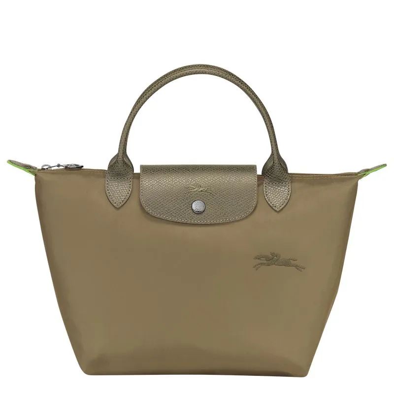 Le Pliage Green S Handbag Artichoke - Recycled canvas
