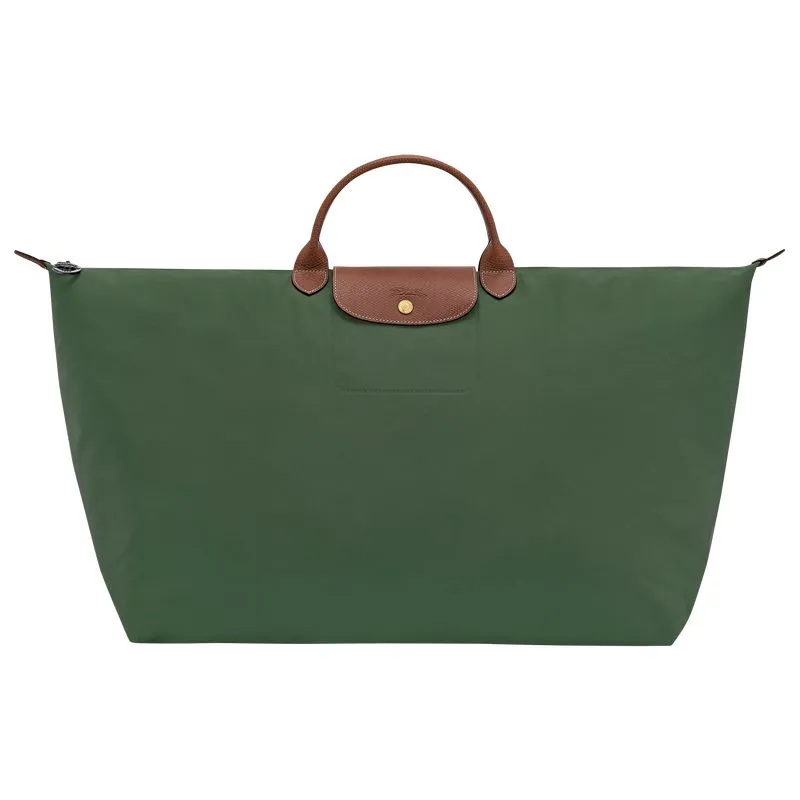 Le Pliage Original XL Travel bag British Green - Recycled canvas