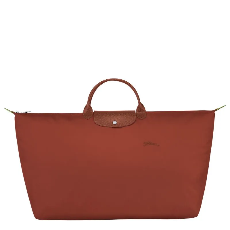 Le Pliage Green XL Travel bag Chestnut - Recycled canvas