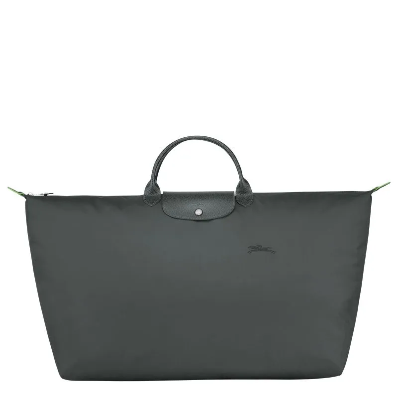 Le Pliage Green XL Travel bag Graphite - Recycled canvas