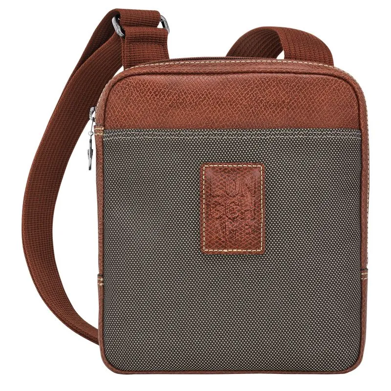 Boxford XS Crossbody bag Brown - Recycled canvas