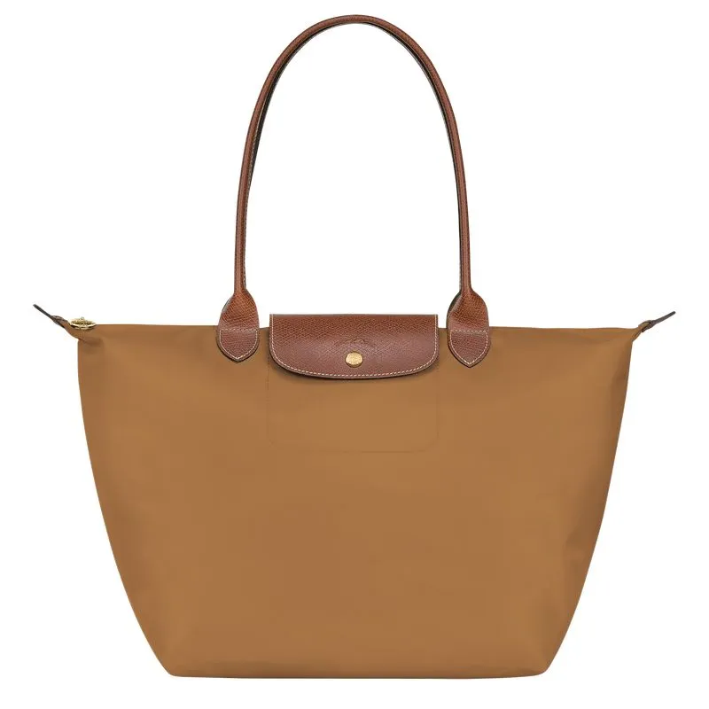 Le Pliage Original L Tote bag Fawn - Recycled canvas