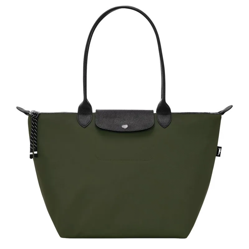 Le Pliage Energy L Tote bag Khaki - Recycled canvas