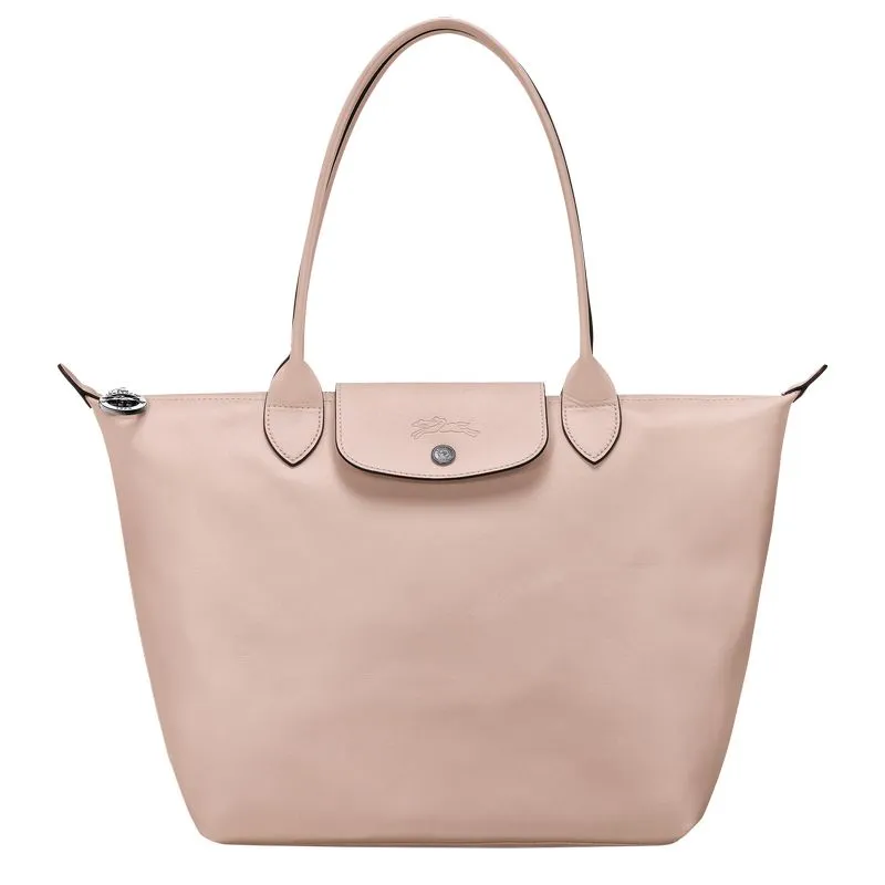 Le Pliage Xtra M Tote bag Nude - Leather