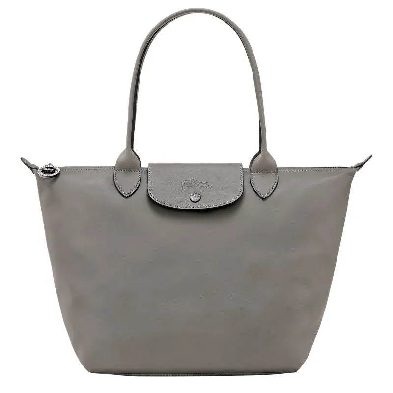 Le Pliage Xtra M Tote bag Turtledove - Leather