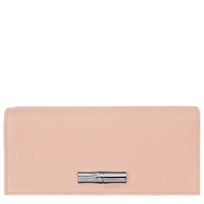 Le Roseau Flap wallet Ballerina - Leather