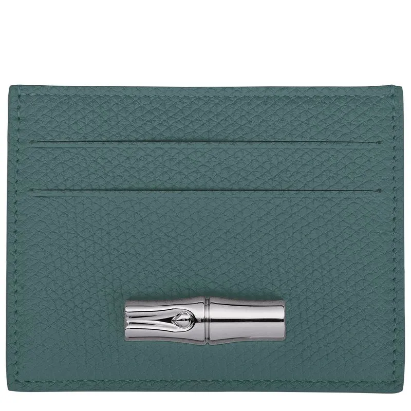 Le Roseau Card holder Cedar - Leather