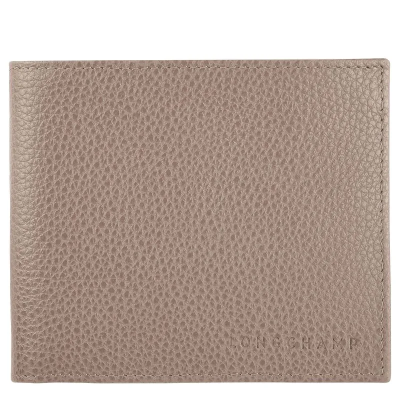 Le Foulonné Wallet Turtledove - Leather