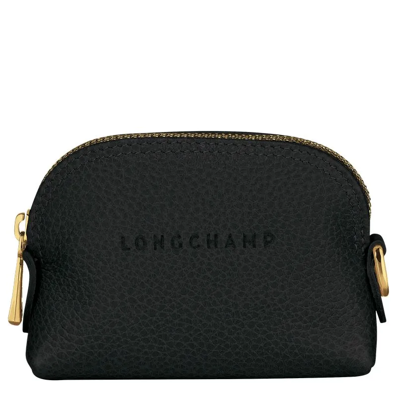 Le Foulonné Coin purse Black - Leather