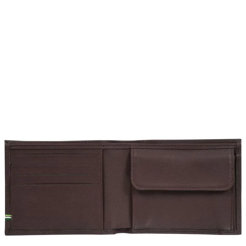 Longchamp sur Seine Wallet Mocha - Leather