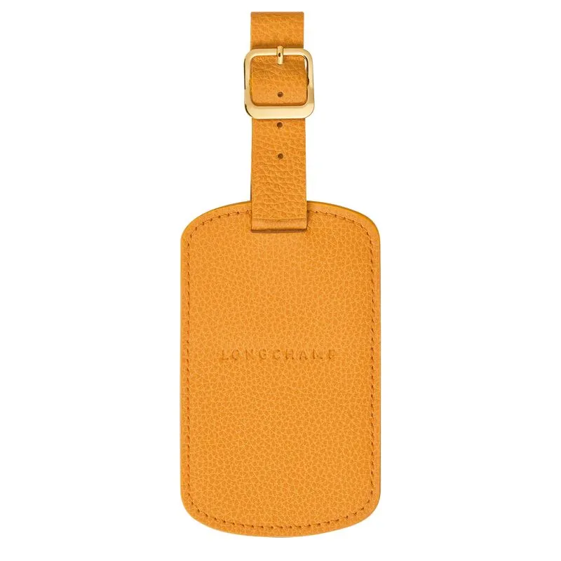 Le Foulonné Luggage tag Apricot - Leather