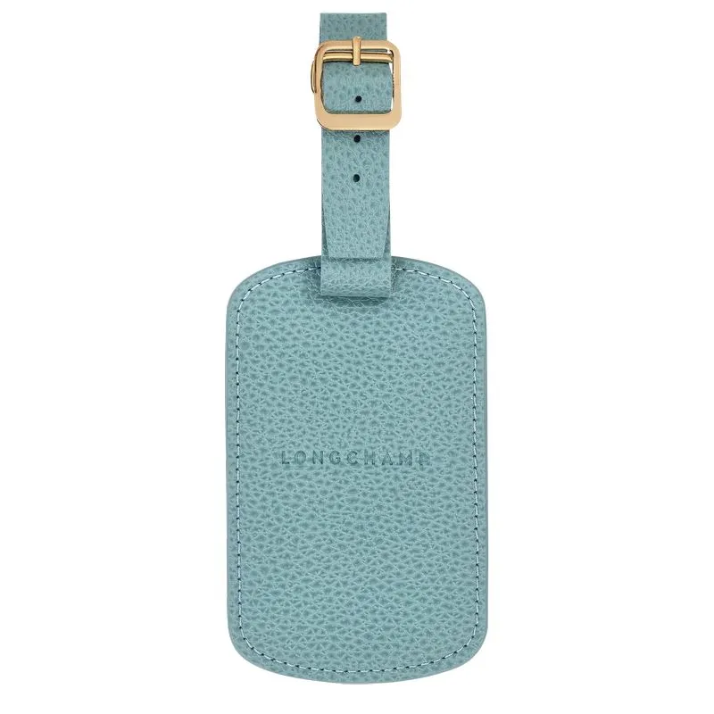 Le Foulonné Luggage tag Eucalyptus - Leather