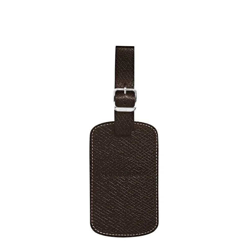 Boxford Luggage tag Mocha - Leather