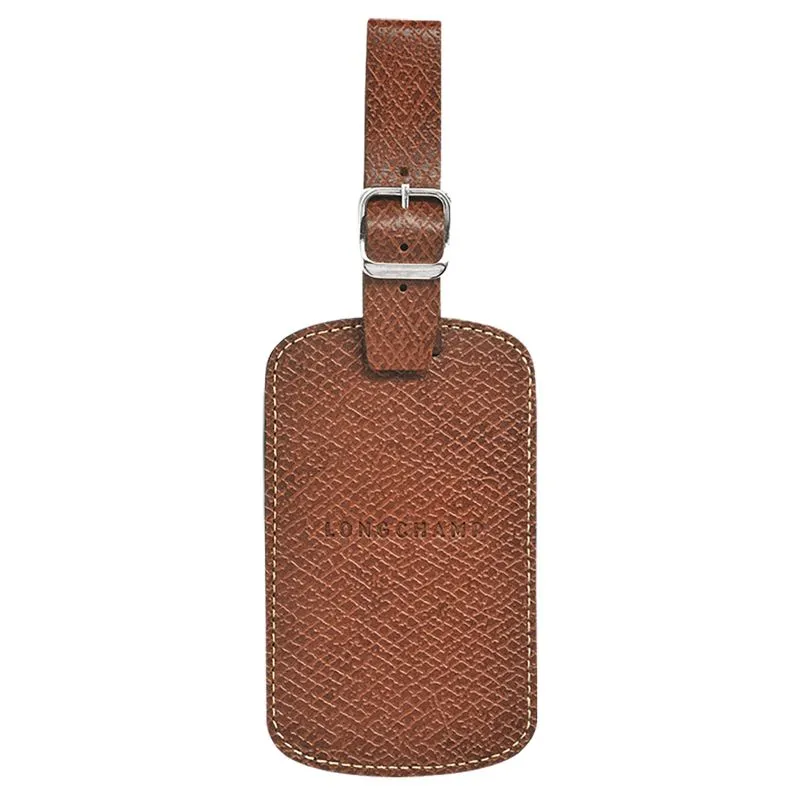 Boxford Luggage tag Brown - Leather